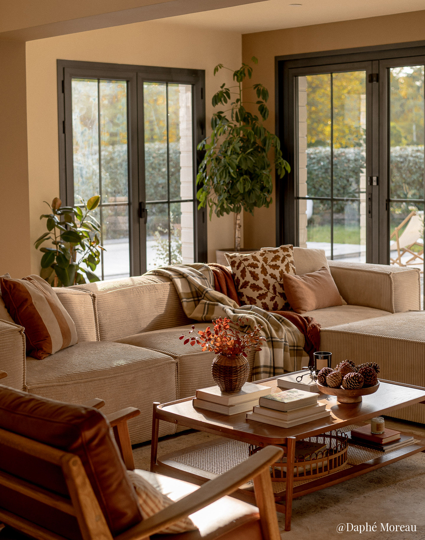 Un intérieur prêt pour l’automne, c’est un bien plus séduisant
